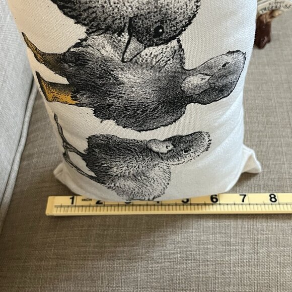 Eric & Christopher Ducklings Ducks Pillow Cotton 8”x15” Decorative USA - Picture 5 of 5